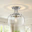 Plafonnier semi-encastré moderne 1 lumière-847121206