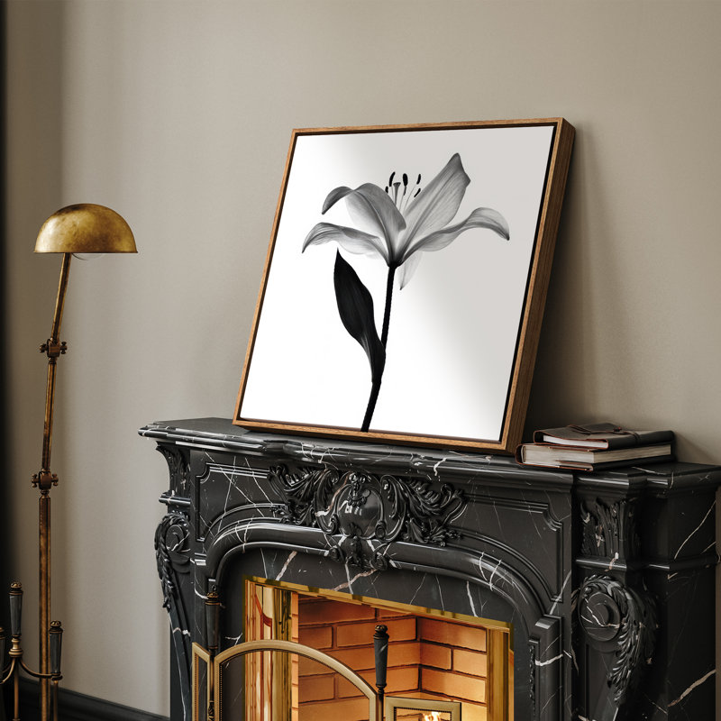Art mural encadré abstrait rétro antique classique pour chambre à coucher, H 24 po x l 24 po, Naturel