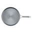 Elementum Hard Anodized Nonstick Deep Frying Pan/Skillet with Lid, 12 Inch, Gray