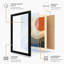Layered Horizons Minimalist - Framed Print-1648374726-1648374731