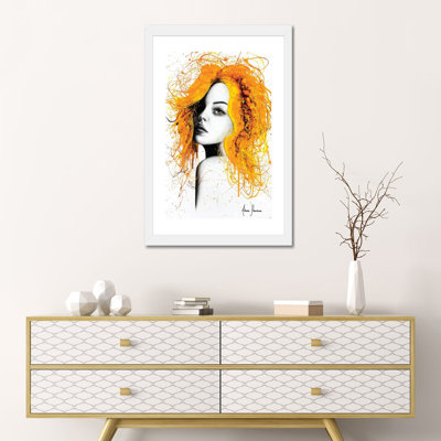 «Sunflower Girl» par Ashvin Harrison - impression