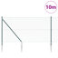 Vidaxl Welded Wire Fence With 7 Spike Posts Steel-114858695-114858705