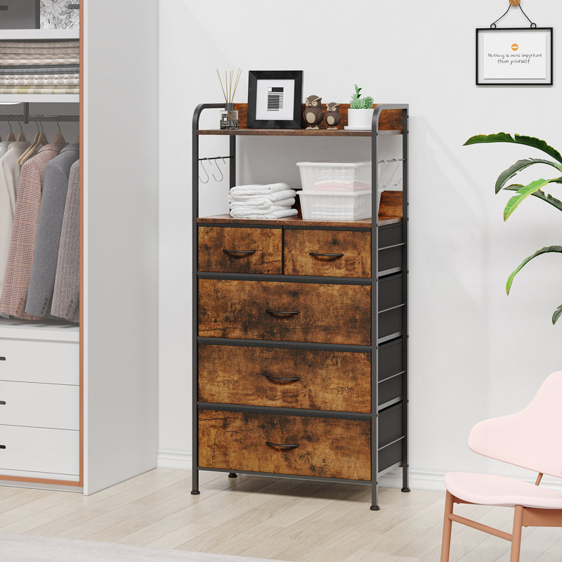 60cm W Chest of Drawers, Brown