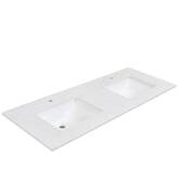 Altair Salerno 73'' Composite Double Vanity Top with Sink and 1 Faucet ...
