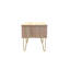 Allem 58cm W Manufactured Wood Bedside Table-1745475894