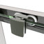 Porte de douche coulissante l 50 "-54" x H 72 "