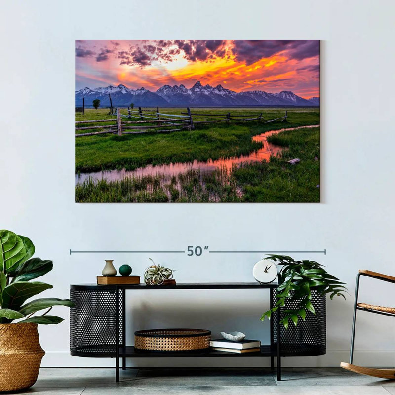 Alvord Grand Teton Radiance, H 32 po x l 48 po