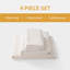 Ensemble de draps profond avec ourlet plissé-106301081-106301082
