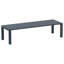 Table de salle à manger extensible en plastique Farrah-556616549-556616547