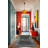 Dark Gray Toned Stripe Patterned Modern Decorative Rug-1272305179