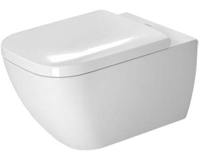 Happy D.2 Dual-Flush Elongated Wall Mounted Toilet with High Efficiency Flush