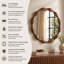 Miroir de meuble-lavabo mural ovale 32,5 po Marka-836638694