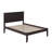 Clyda Solid Wood Panel Bed-872361536-872361537