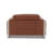 Camel Genuine Leather Chair with Adjustable Headrests-50816705