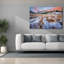 Toile épique «Winter On The Plain» par Rick Berk, 60 po x 40 po