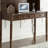 Nut-brown Rectangular Solid Wood desk-1556503367