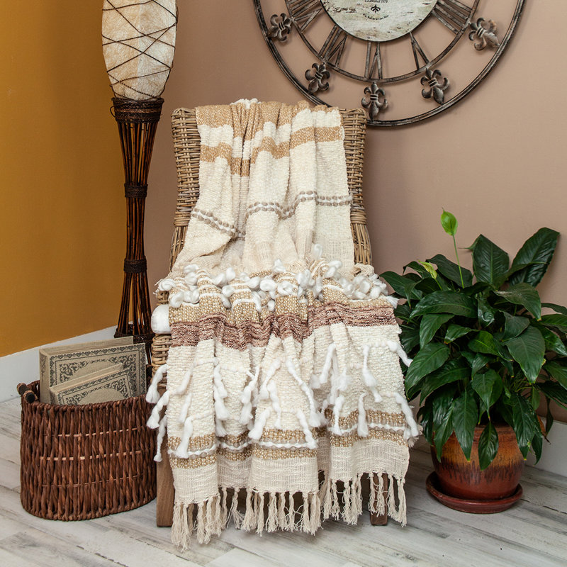 Hand Woven Throw Blanket