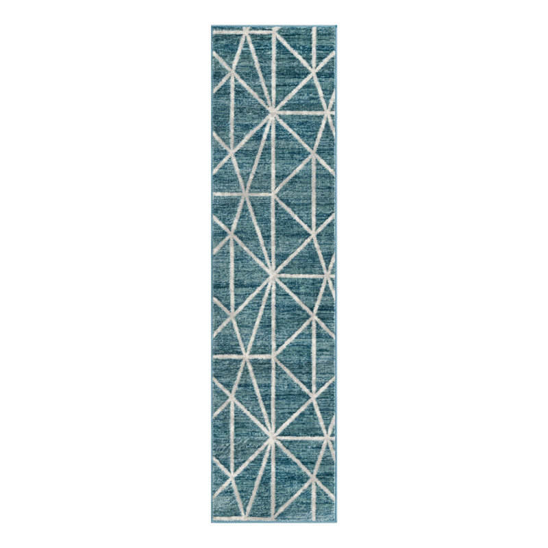 Jantsen Geometric Indoor Rug, Runner 2' x 8'