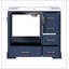 Meuble-lavabo traditionnel 36 po avec lavabo en résine-1801609408