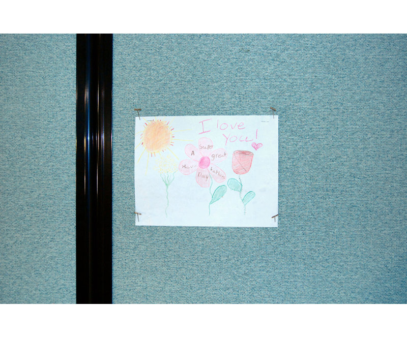 Lime Green Fabric Folding Room Divider with Noise-Reducing Panels