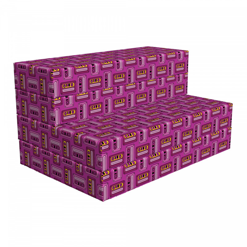 74.78'' Upholstered Convertible Sofa, Queen