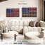 Drapeau «USA Flag Dollars Canvas Print» sur-1454690549