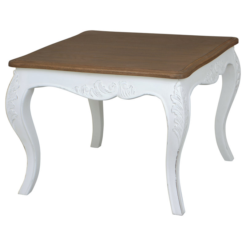 Madison End Table, Antique White