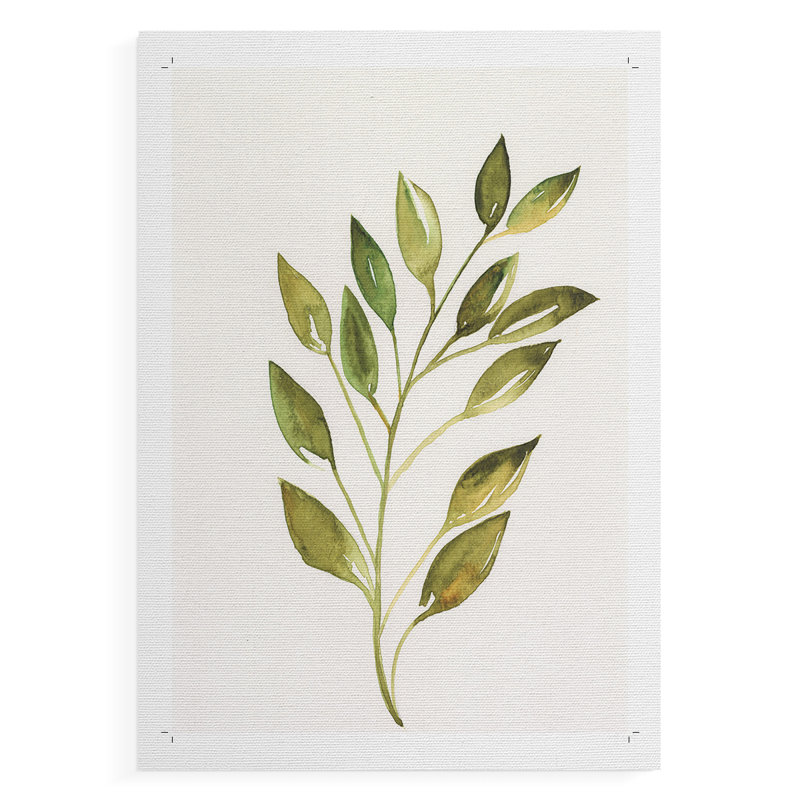 Simple brindille I - impression sur toile seulement - non encadré, H 18 po x l 12 po