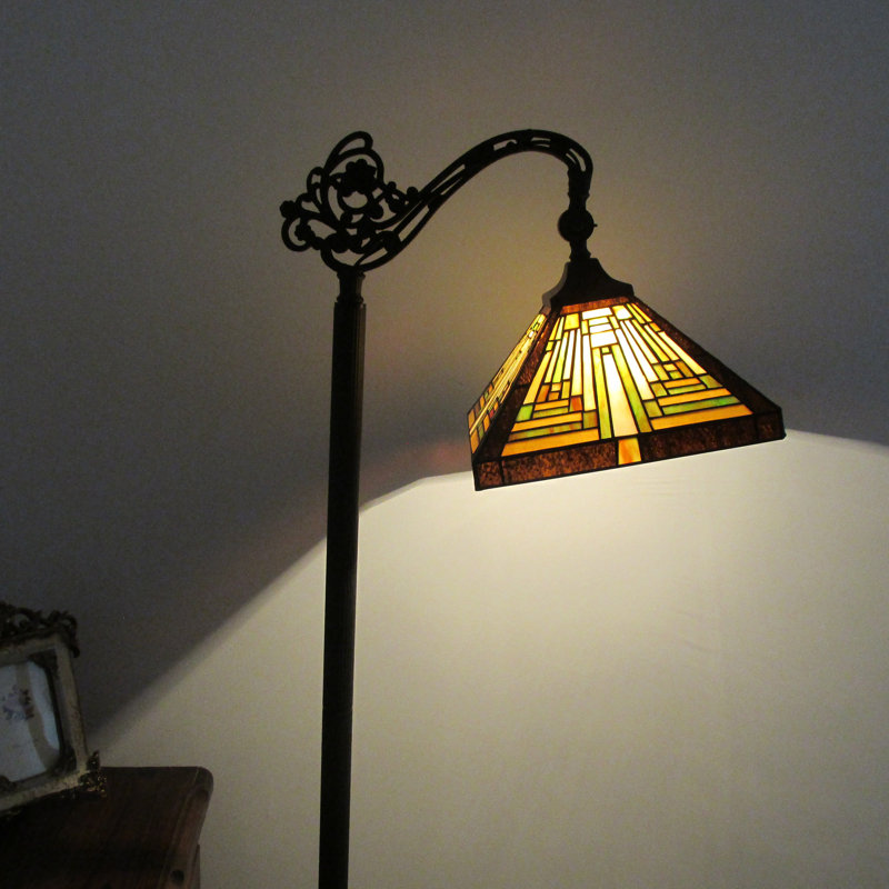 Fraire 61.4'' Blackish Bronze Task Floor Lamp