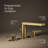 Composed Widespread Bathroom Faucet with Drain Assembly-95863379