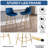 Set of Bar Stools, Velvet Fabric Counter Stool-1878013630-1878013616-1878013627