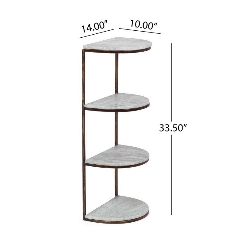 4-Tier Open Shelf,Bookshelf,Bookcase
