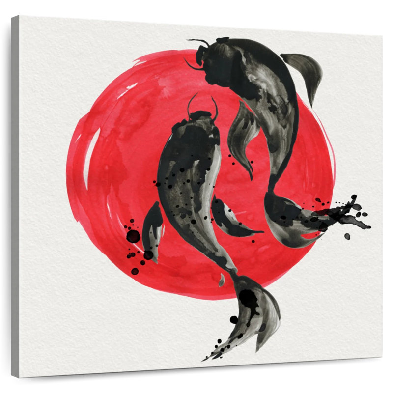 Crowle Sun Koi, 39" H x 39" W