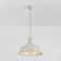 Painted No. 1 Pendant in Polished Nickel and Soft French Blue by Mark D. Sikes