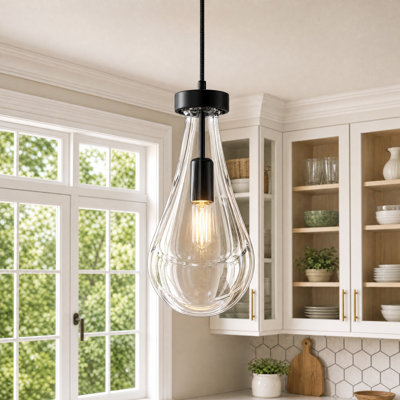 1 - Light Luxury Raindrop Single Pendant