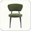 Chaise de salle à manger 2 pièces rembourrée Robuste Confortable Élégant Durable Pratique
