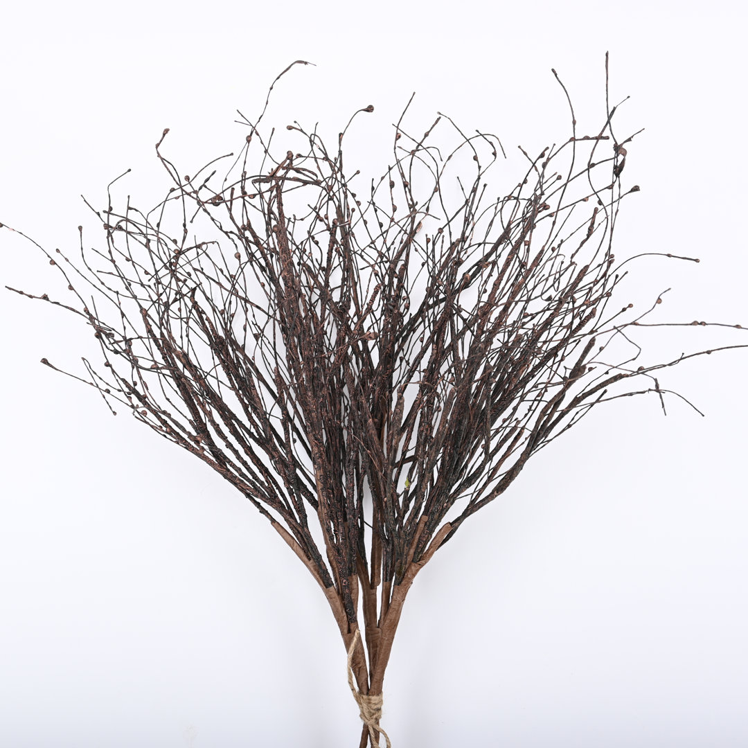 30" Birch Twigs Decorative Branches Primrue