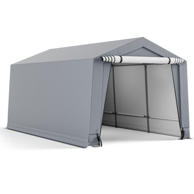 20'4" Ft. W x 10'2" Ft. D Garage