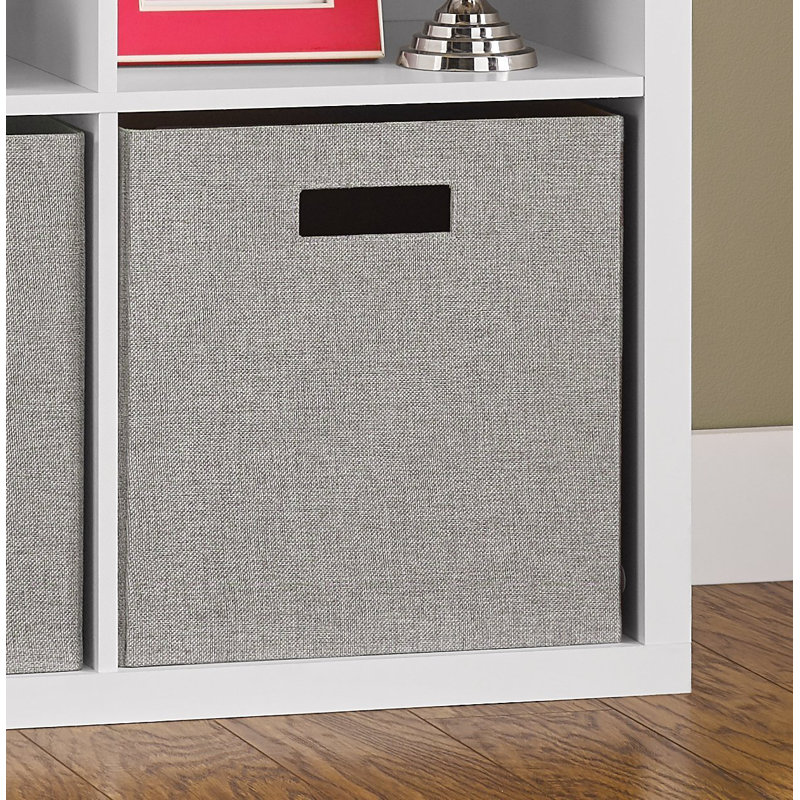 Decorative Storage Large Fabric Drawer Cube by ClosetMaid 33cm, Grey