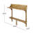 Wood BALCONY BAR TABLE