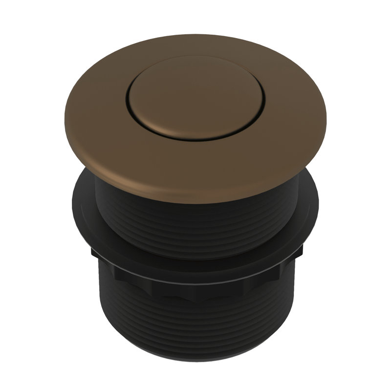 Rohl Waste Disposal Air Switch Button, English Bronze