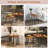 Summerall Nesting Coffee Tables, End Tables Set, Small Stacking Side Tables for Living Room Bedroom