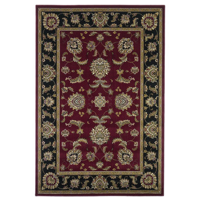 Tapis rouge / noir Austino