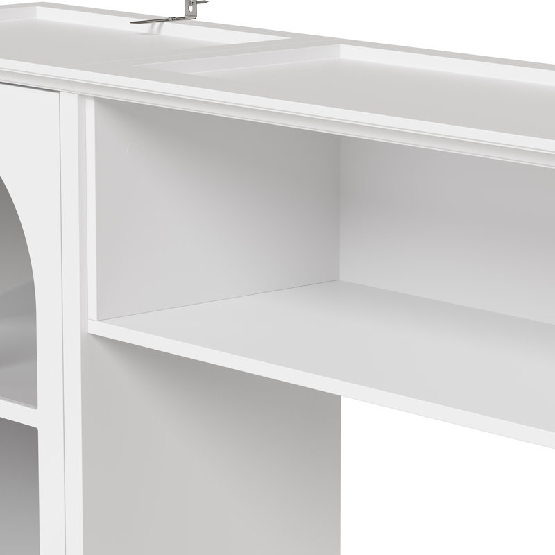 Armoire de rangement de bureau avec portes en verre - Présentoir chic pour un espace de travail moderne