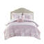 Édredon double / grand avec motif cachemire floral, 2 taies décoratives et coussins