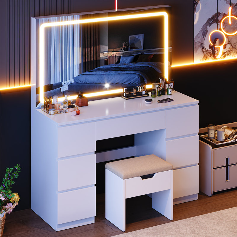 Dressing Table with Mirror