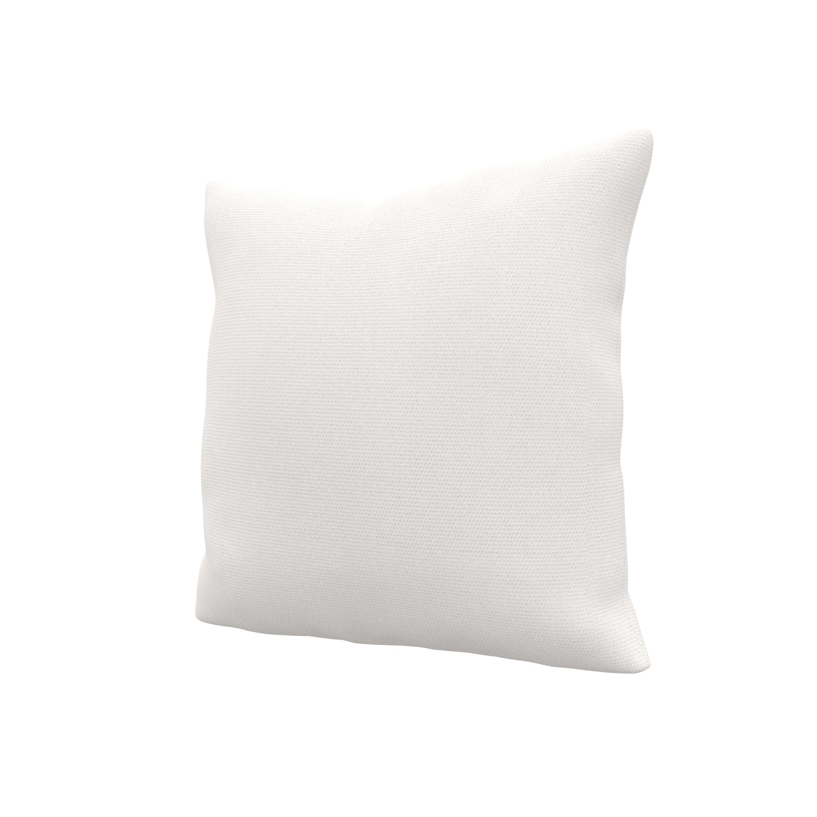 Sunbrella® Throw Pillow, Square 18", Canvas Natural Sunbrella® Canvas