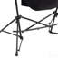 Chaise pliante en acier bleu-1883568939