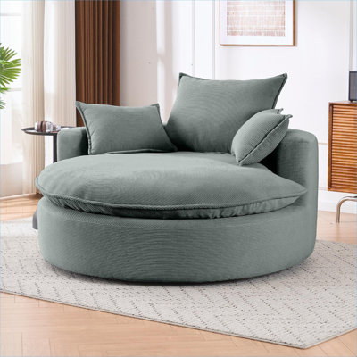 Fauteuil d'appoint surdimensionné 57 pouces 57 pouces 57 po