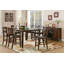 Table de salle à manger à hauteur de comptoir 1Pc Cherry Finish